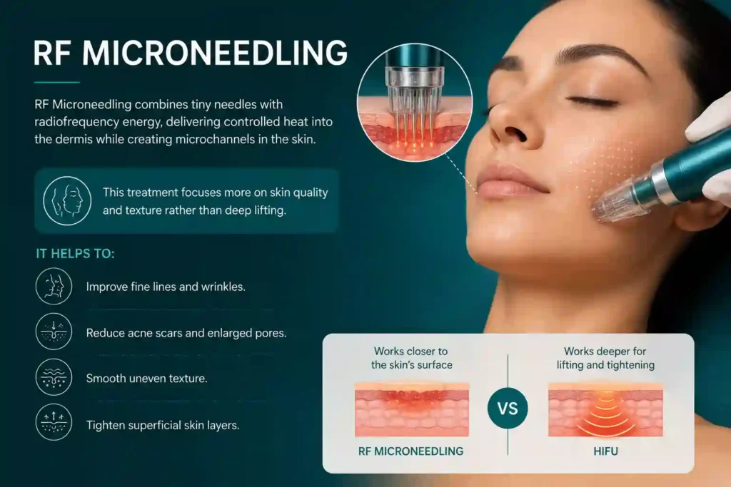 What Does RF Microneedling Do That HIFU Alone Cannot High Wycombe